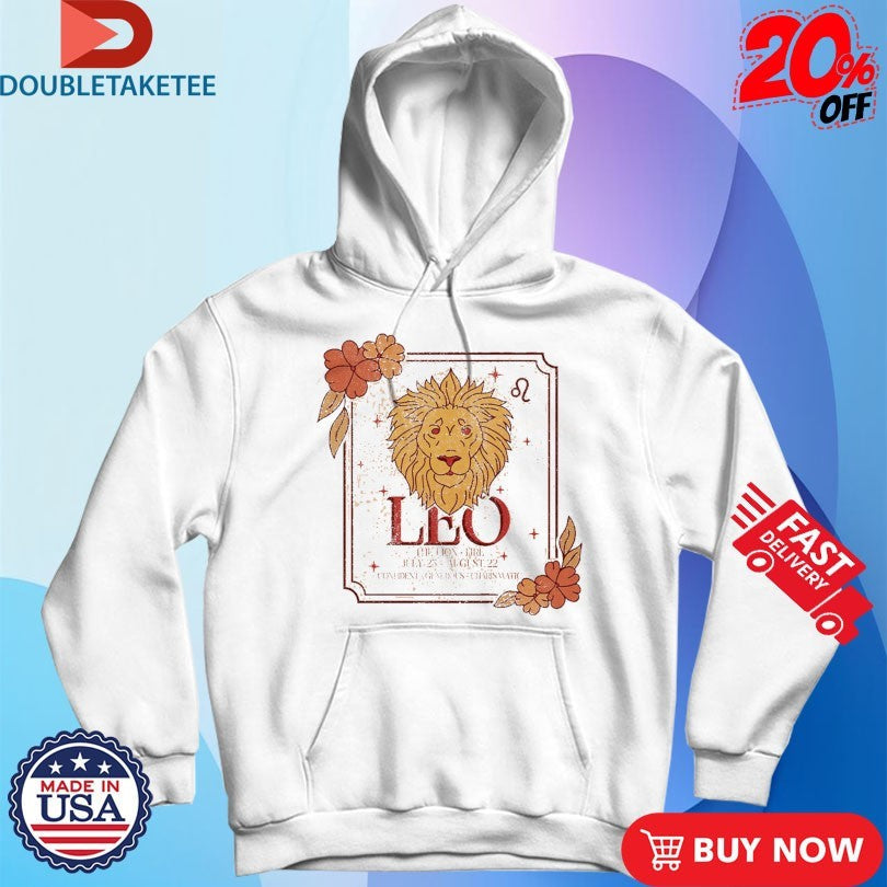 Official The Lion Fire Leo Tarot Card Shirts Unisex , , , Long Sleeve Tee