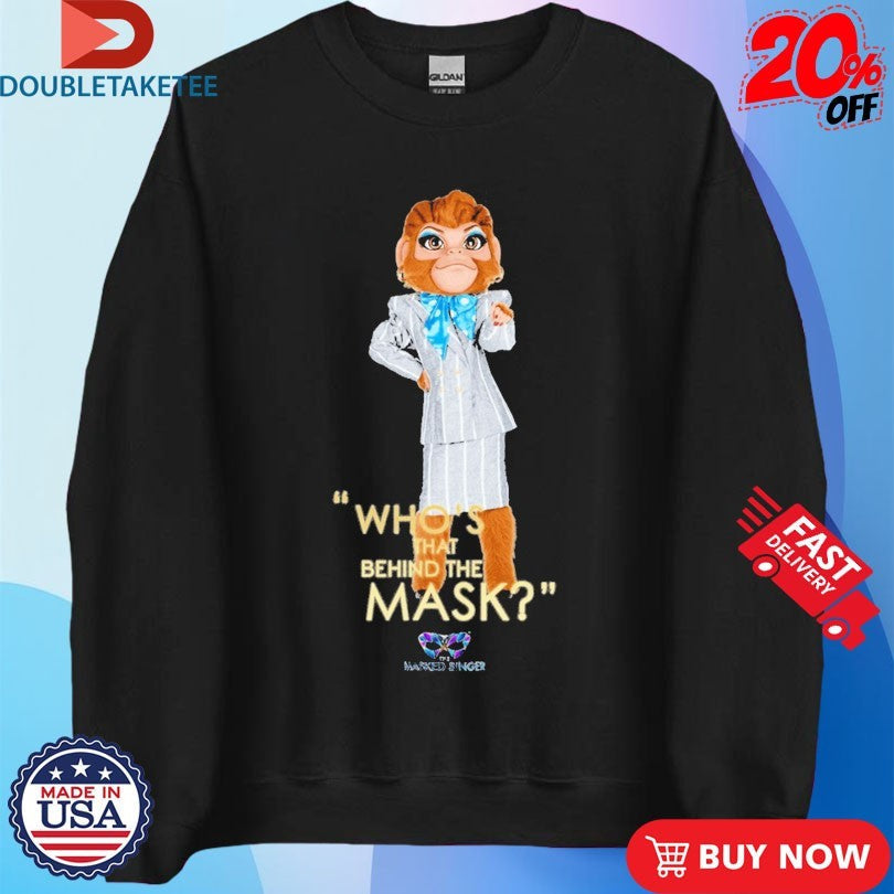 Official The Masked Singer Monkey Business Who’s Behind The Mask Shirts Unisex , , , Long Sleeve Tee