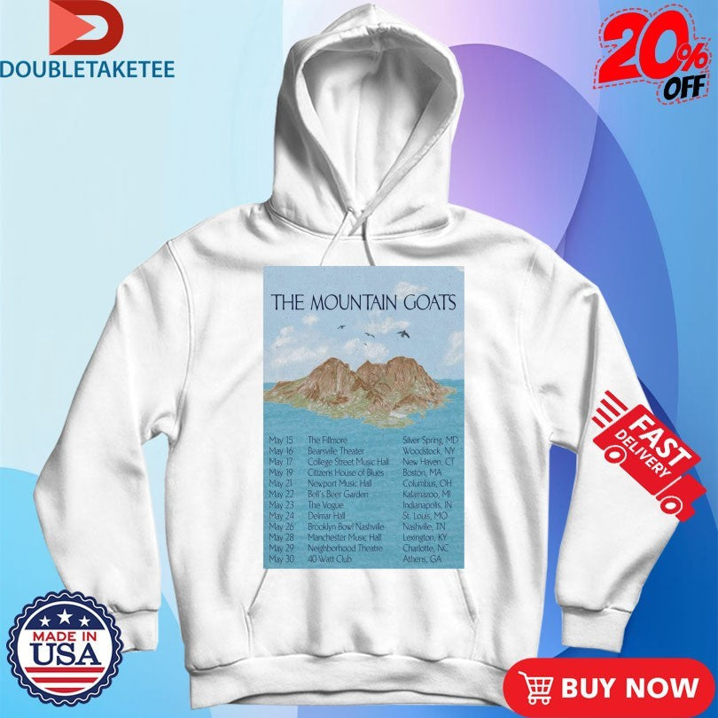 Official The Mountain Goats Tour May 2026 Shirts Unisex , , , Long Sleeve Tee