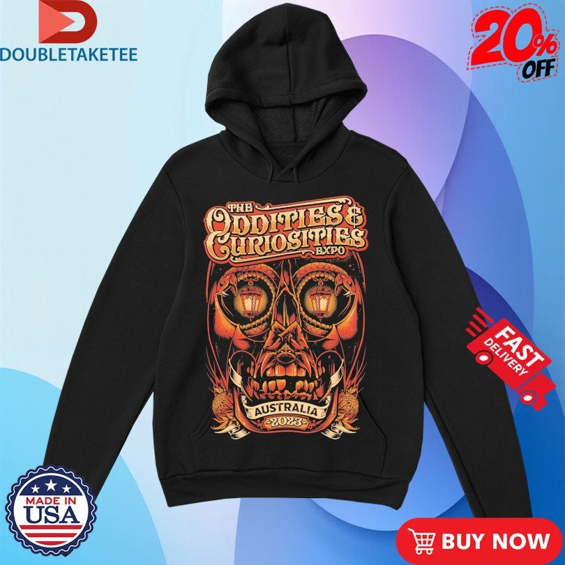 Official The Oddities &amp; Curiosities Expo Australia 2023 Shirts Unisex , , , Long Sleeve Tee