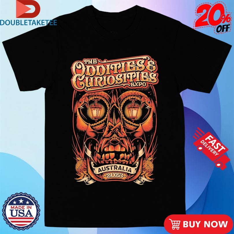 Official The Oddities &amp; Curiosities Expo Australia 2023 Shirts Unisex , , , Long Sleeve Tee