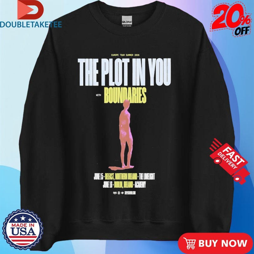 Official The Plot In You The Limelight Belfast June 15 2026 Tour Shirts Unisex , , , Long Sleeve Tee