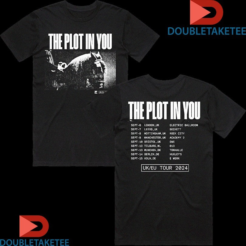 Official The Plot In You UK EU Tour 2024 Dates Shirts Unisex , , , Long Sleeve Tee