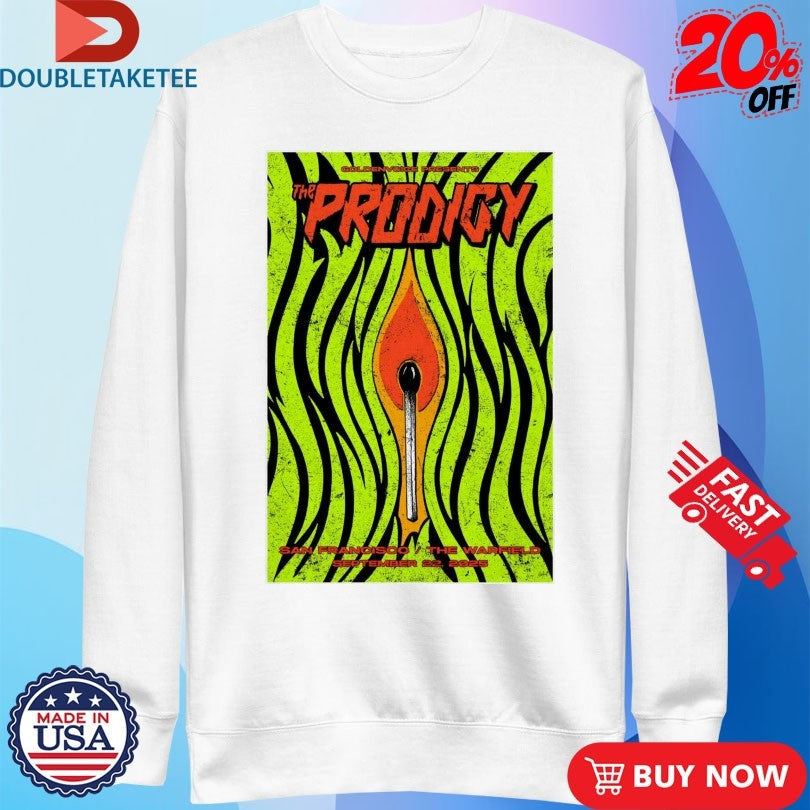 Official The Prodigy Sept 22 2025 San Francisco Unisex , , , Long Sleeve Tee