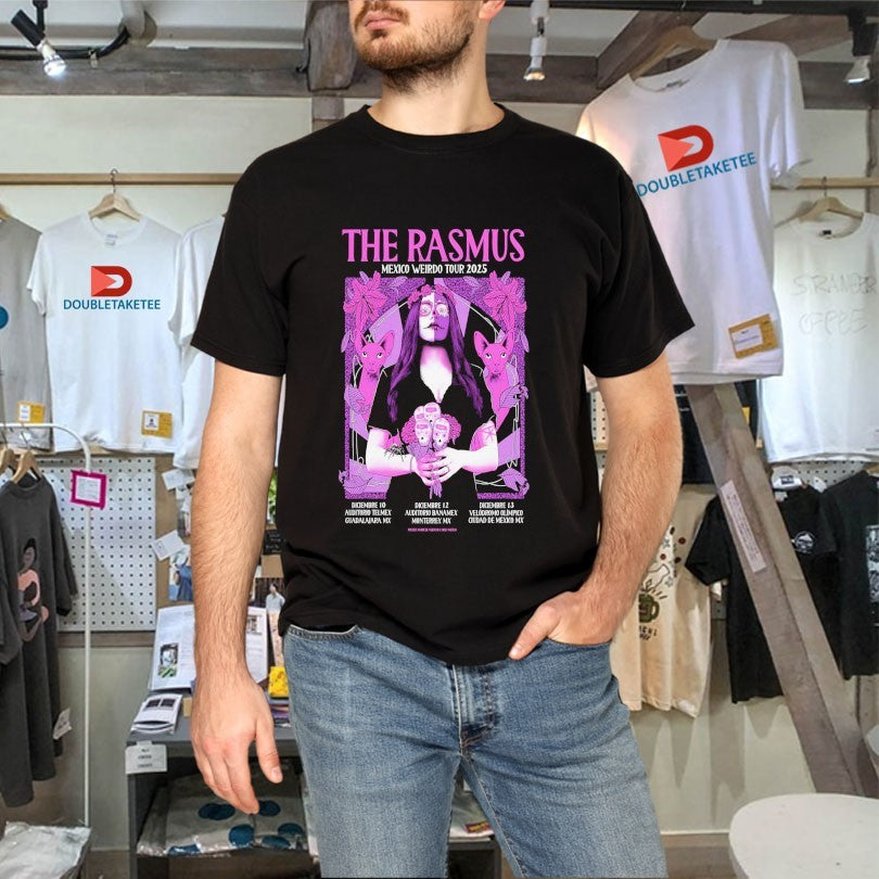Official The Rasmus Mexico Weirdo Tour 2025 Shirts Unisex , , , Long Sleeve Tee