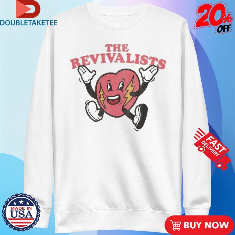 Official The Revivalists Reviver Heart Shirts Unisex , , , Long Sleeve Tee