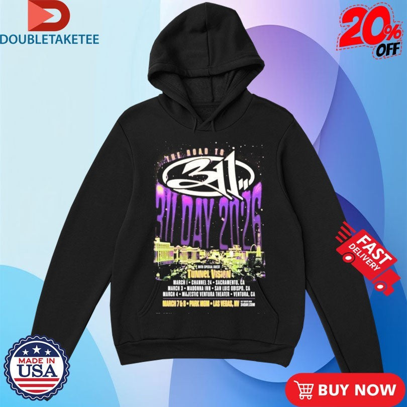 Official The Road To 311 Day March 2026 Shirts Unisex , , , Long Sleeve Tee