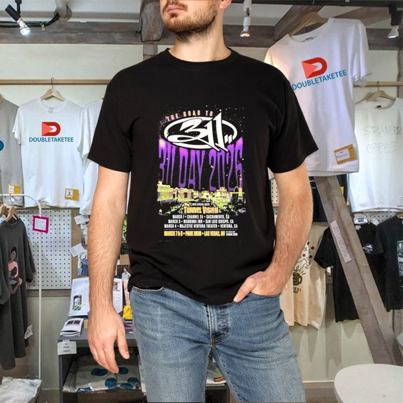 Official The Road To 311 Day March 2026 Shirts Unisex , , , Long Sleeve Tee