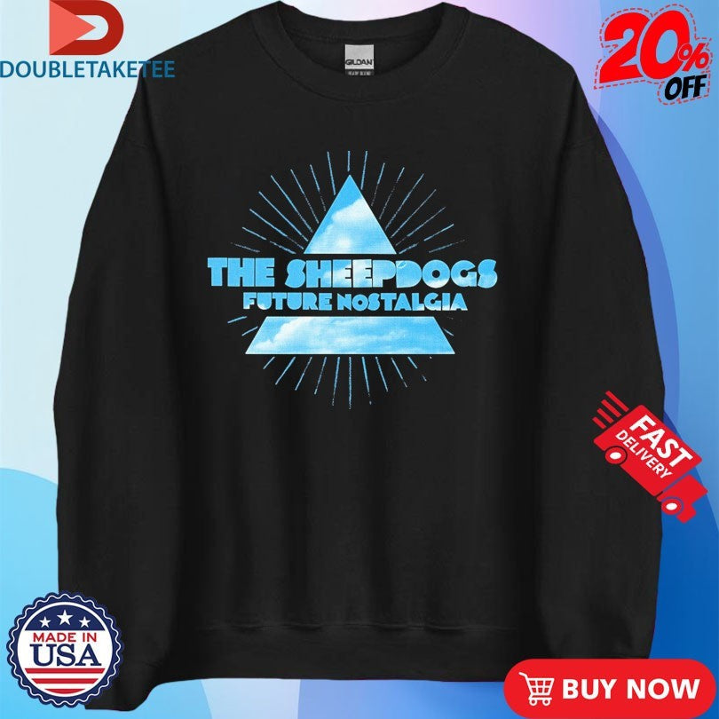 Official The Sheepdogs Future Nostalgia Triangle Shirts Unisex , , , Long Sleeve Tee