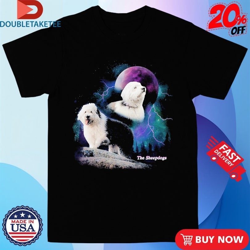 Official The Sheepdogs Mystic Moon Shirts Unisex , , , Long Sleeve Tee
