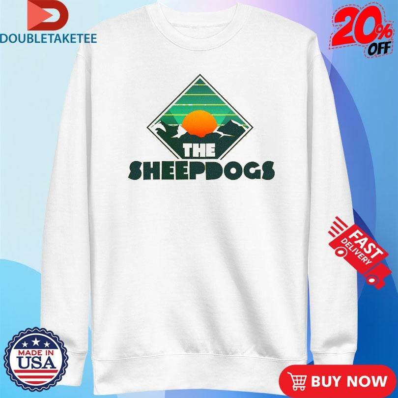 Official The Sheepdogs Sunset Shirts Unisex , , , Long Sleeve Tee