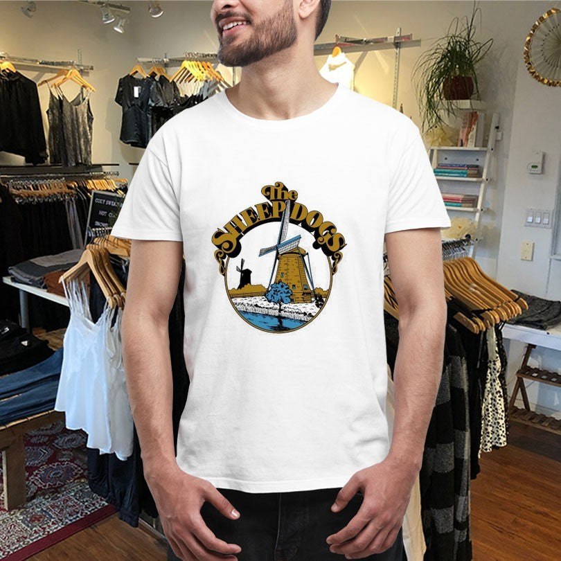 Official The Sheepdogs Windmill Shirts Unisex , , , Long Sleeve Tee
