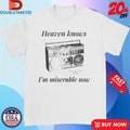 Official The Smiths Heaven Knows I’m Miserable Now 1984 Boombox Shirts Unisex , , , Long Sleeve Tee