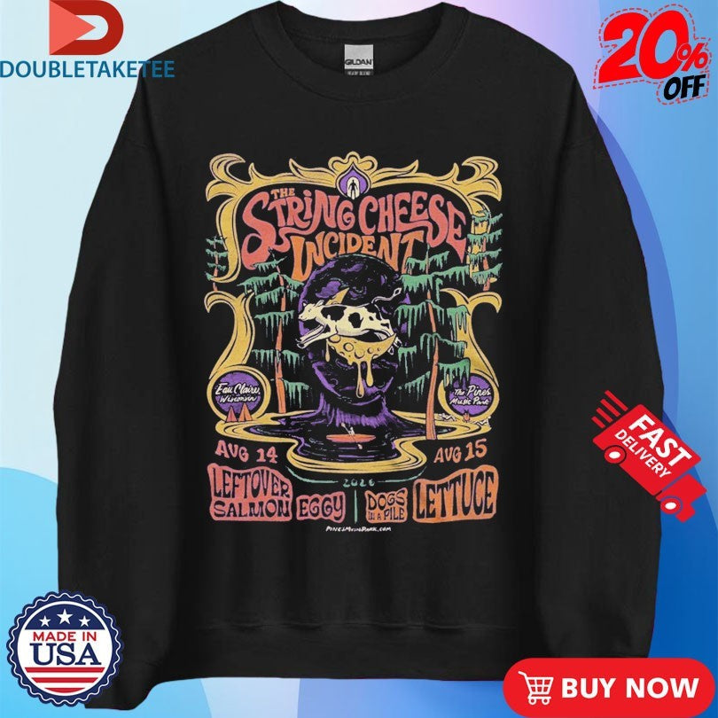 Official The String Cheese Incident Aug 14-15 2026 The Pines Music Park in Eau Claire WI Shirts