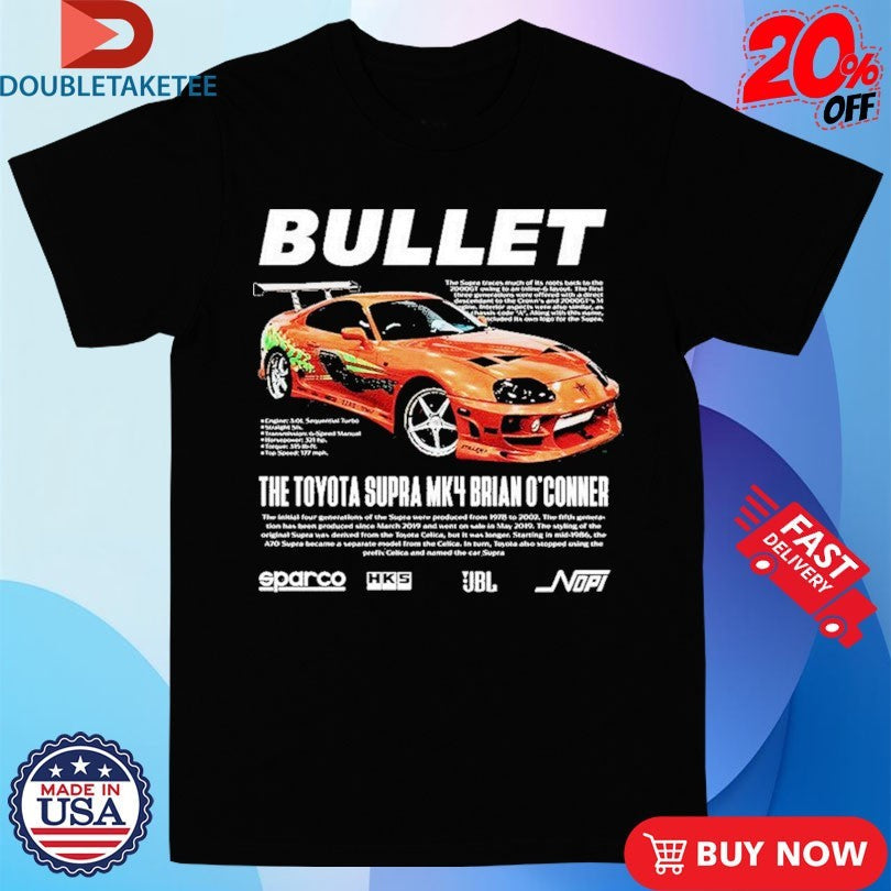 Official The Toyota Supra Mk4 Brian O’Conner Shirts Unisex , , , Long Sleeve Tee