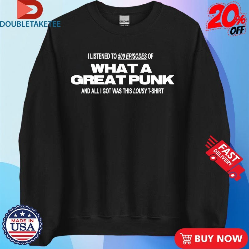 Official These New South Whales What A Great Punk 500th Episode Shirts Unisex , , , Long Sleeve Tee