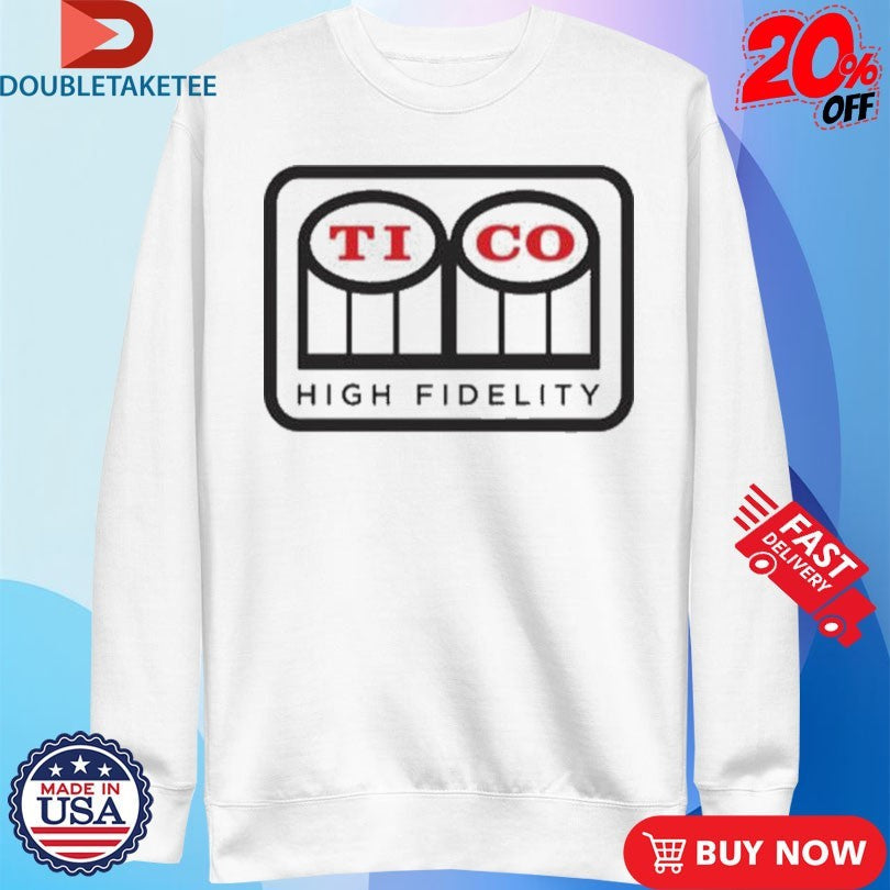 Official Tico High Fidelity Minimal Logo Shirts Unisex , , , Long Sleeve Tee