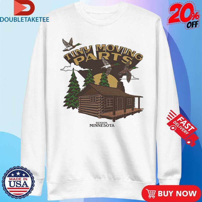 Official Tiny Moving Parts Benson Minnesota Cabin Shirts Unisex , , , Long Sleeve Tee