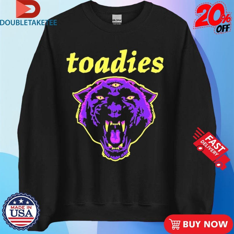 Official Toadies Three Eyes Panther Shirts Unisex , , , Long Sleeve Tee