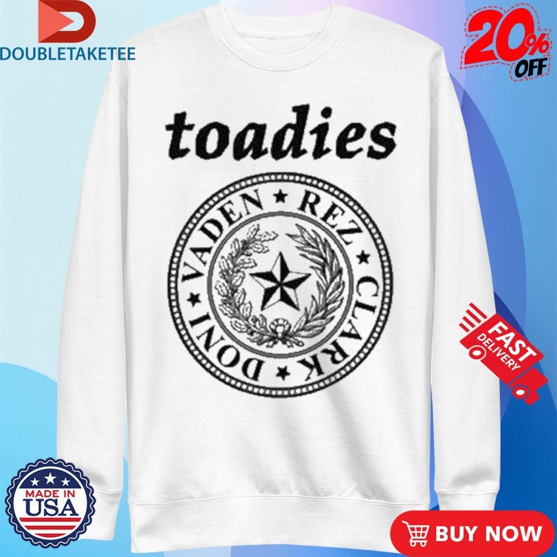 Official Toadies Vaden Rez Clark Doni Seal Of Texas Shirts Unisex , , , Long Sleeve Tee