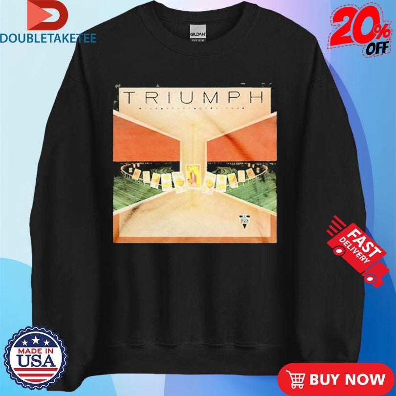 Official Triumph Sport Of Kings Album Cover Shirts Unisex , , , Long Sleeve Tee