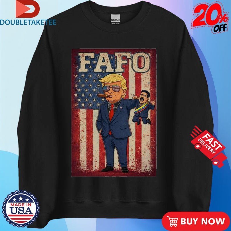 Official Trump Nicolas Maduro Fafo Shirts Unisex , , , Long Sleeve Tee