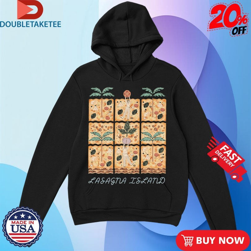 Official Try Guys Lasagna Island Of The Month, May 2025 Shirts Unisex , , , Long Sleeve Tee