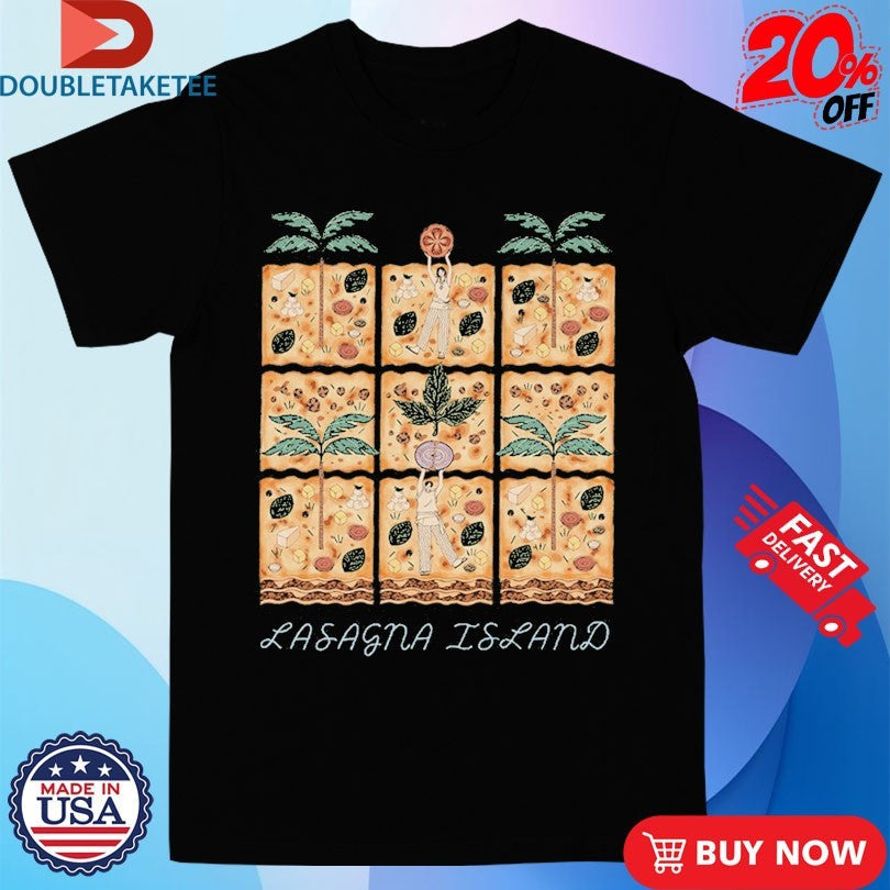 Official Try Guys Lasagna Island Of The Month, May 2025 Shirts Unisex , , , Long Sleeve Tee