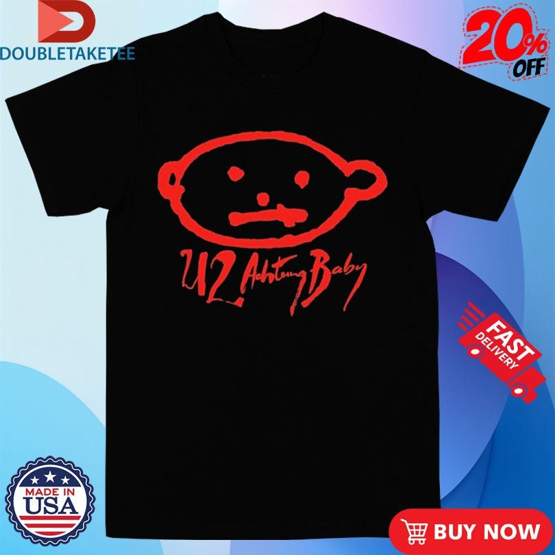 Official U2 Achtung Baby Logo Shirts Unisex , , , Long Sleeve Tee