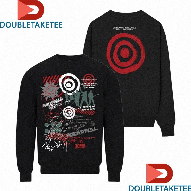 Official U2 Love And Peace How To Dismantle An Atomic Bomb Album Shirts Unisex , , , Long Sleeve Tee