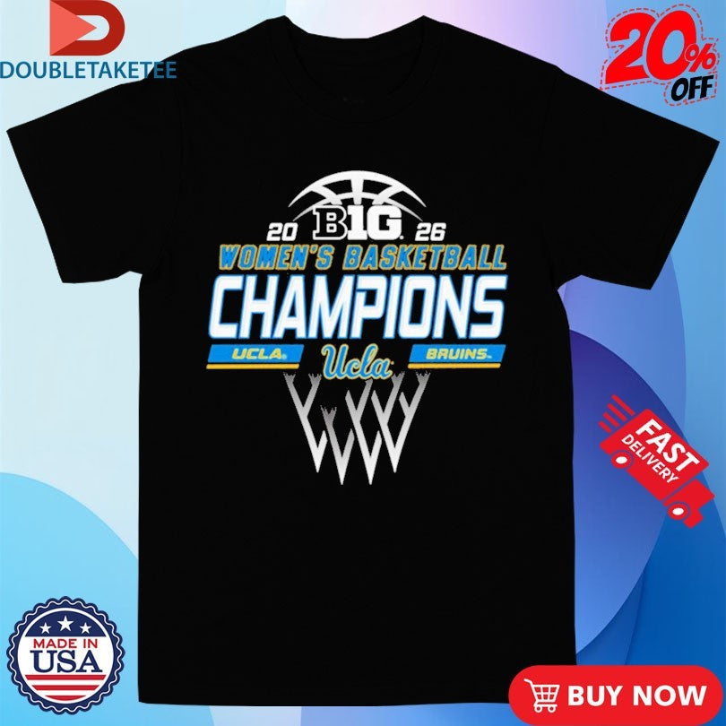 Official UCLA Bruins Big Ten Women’s Basketball Regular Season Champions 2026 Shirts