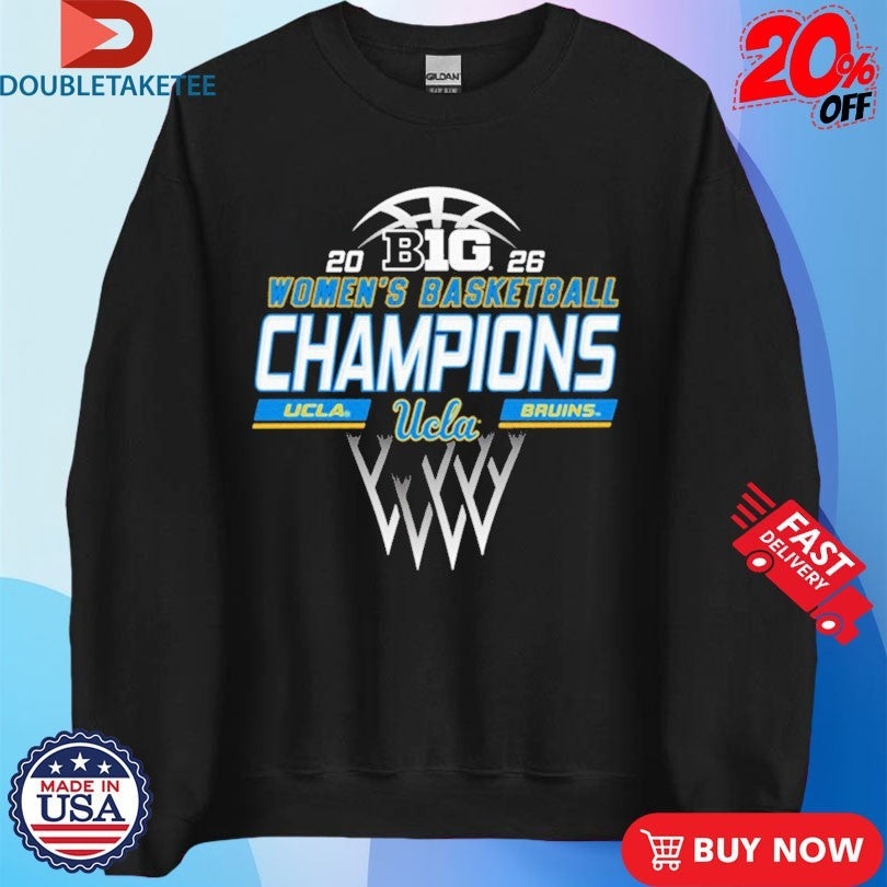 Official UCLA Bruins Big Ten Women’s Basketball Regular Season Champions 2026 Shirts