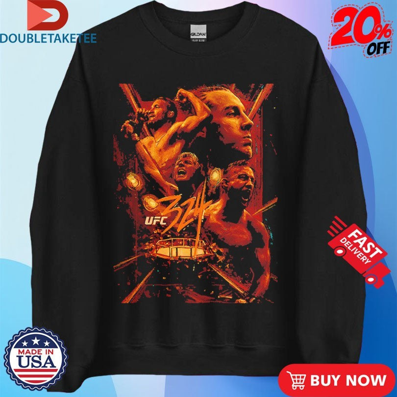 Official UFC 324 Justin Gaethje Vs Paddy Pimblett On January 24 2026 Shirts Unisex , , , Long Sleeve Tee