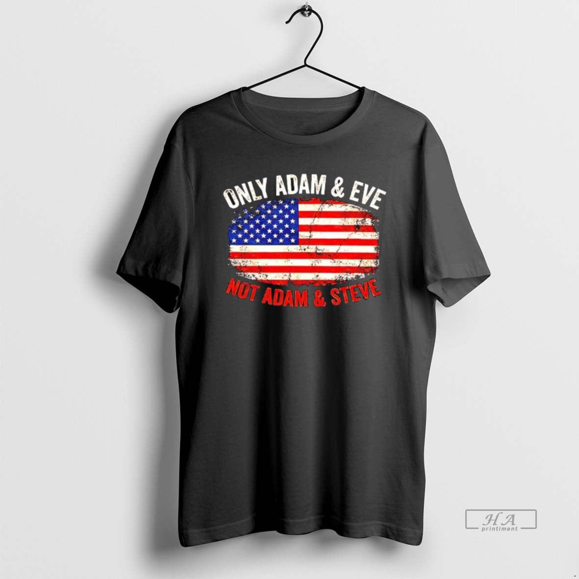 Official Us Flag Only Adam Eve Not Adam Steve