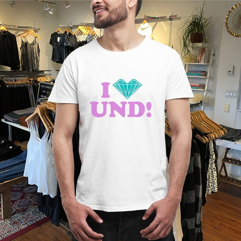 Official Undrafted I Love DMND Diamond Shirts Unisex , , , Long Sleeve Tee