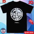 Official Vinegar Syndrome 16mm Film Reel Metallic Silver Shirts Unisex , , , Long Sleeve Tee