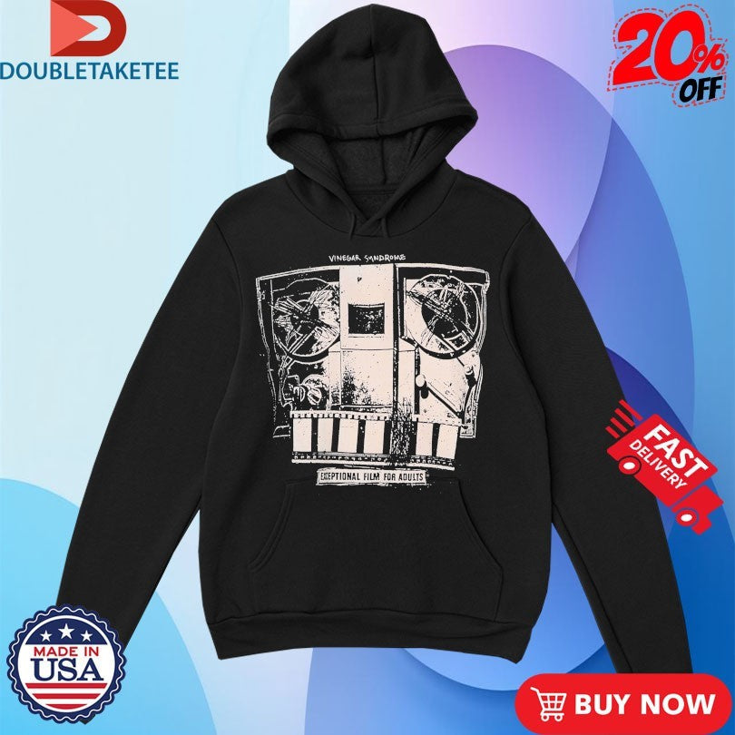 Official Vinegar Syndrome Film Scanner Shirts Unisex , , , Long Sleeve Tee