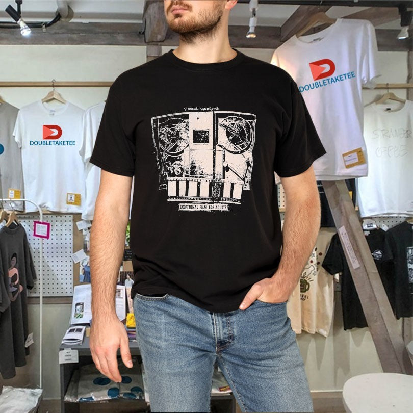 Official Vinegar Syndrome Film Scanner Shirts Unisex , , , Long Sleeve Tee