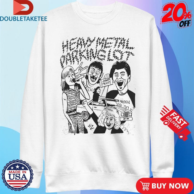 Official Vinegar Syndrome Heavy Metal Parking Lot Shirts Unisex , , , Long Sleeve Tee