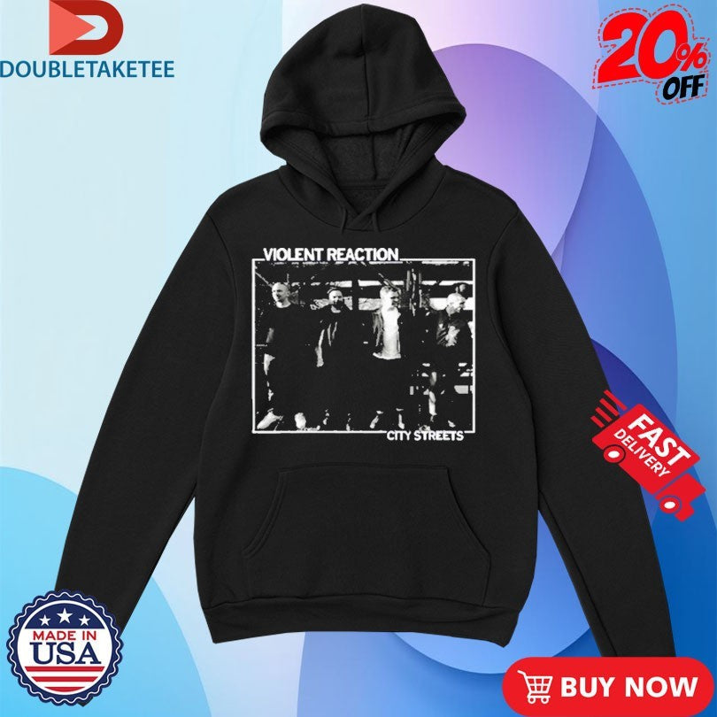 Official Violent Reaction City Streets Shirts Unisex , , , Long Sleeve Tee