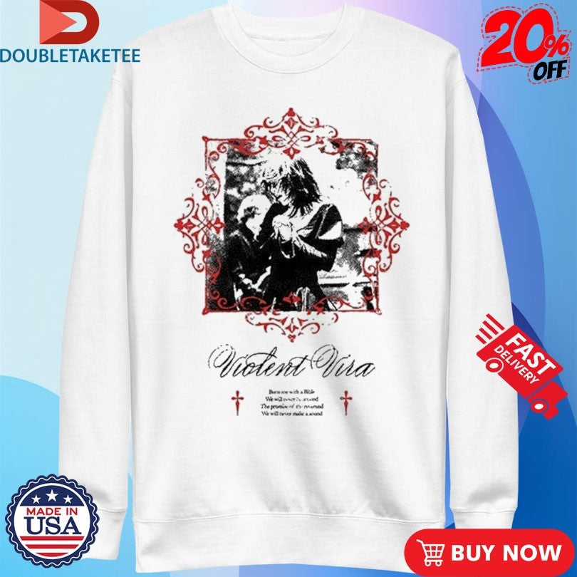 Official Violent Vira Lover Of A Ghost Shirts Unisex , , , Long Sleeve Tee