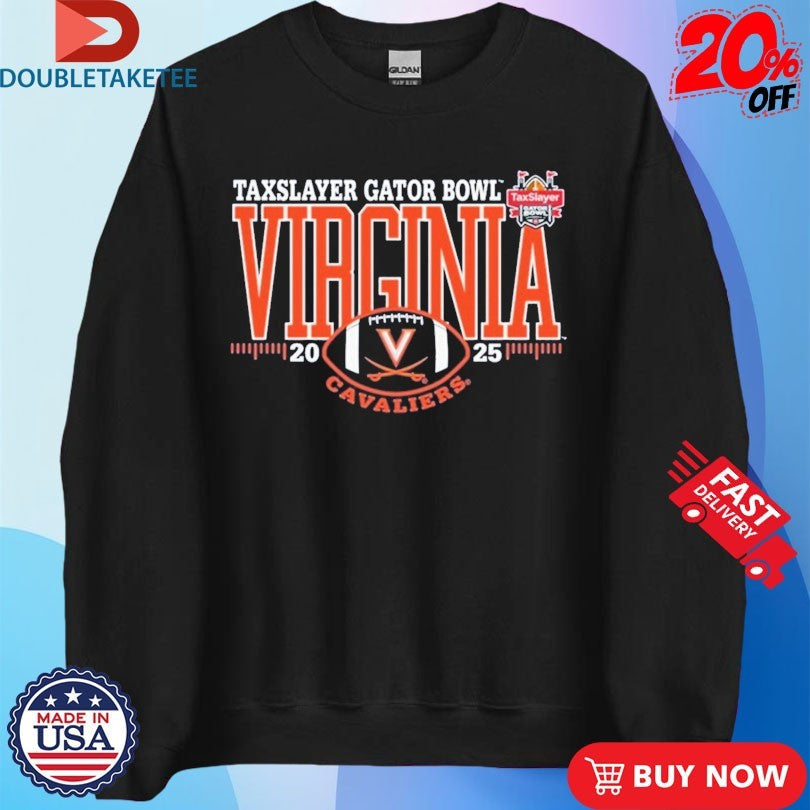 Official Virginia Cavaliers 2025 Taxslayer Gator Bowl Shirts Unisex , , , Long Sleeve Tee