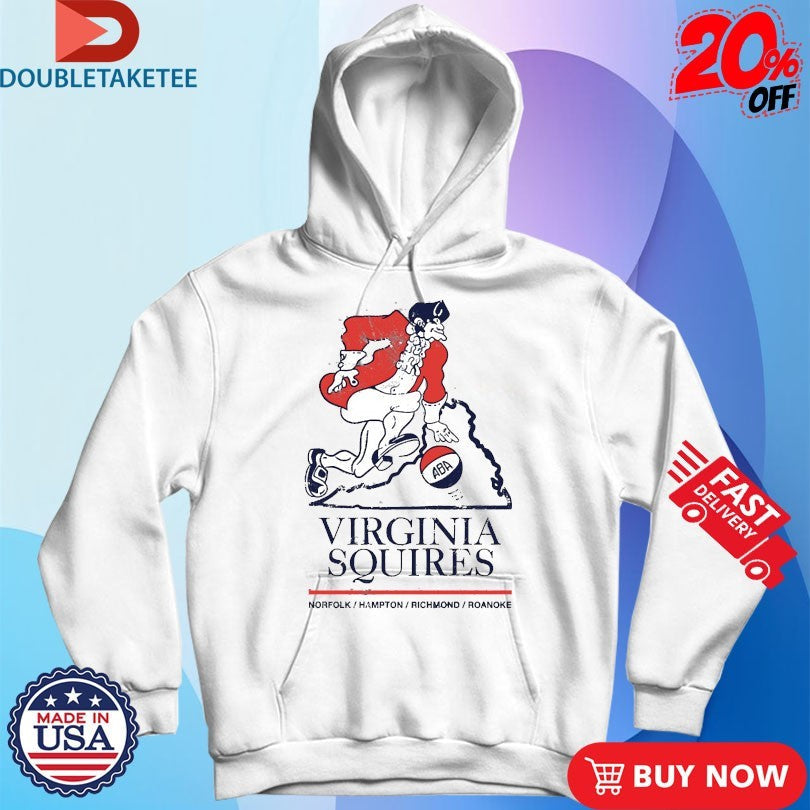 Official Virginia Squires 1970-1972 Norfolk Hampton Richmond Roanoke Logo Shirts Unisex , , , Long Sleeve Tee