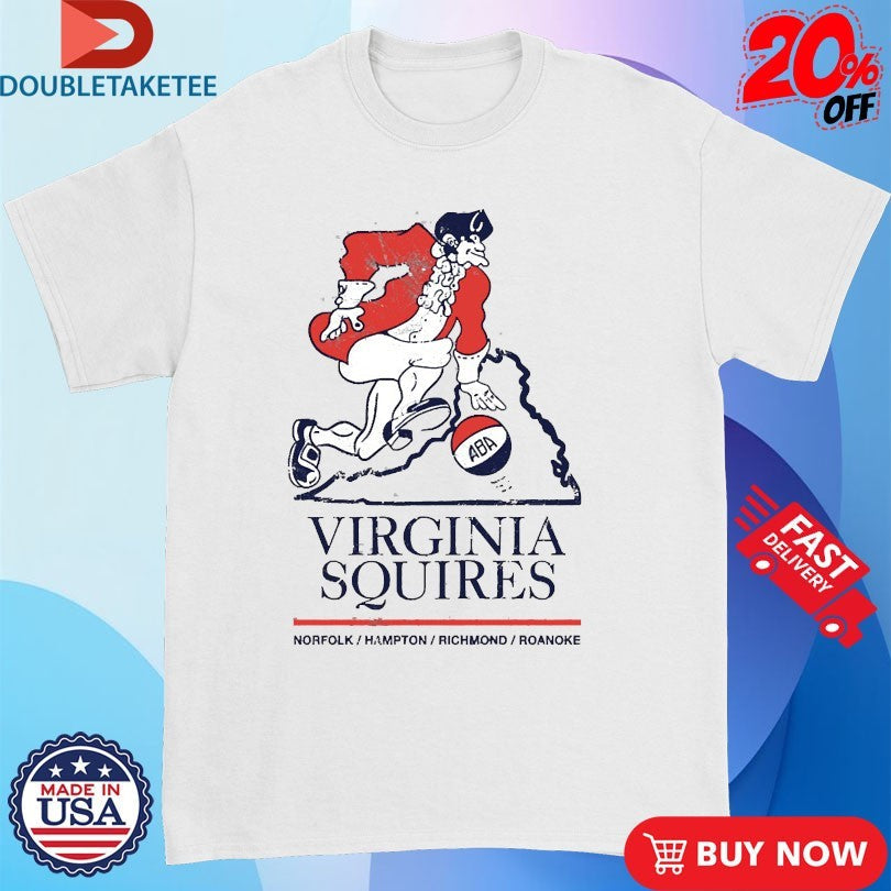 Official Virginia Squires 1970-1972 Norfolk Hampton Richmond Roanoke Logo Shirts Unisex , , , Long Sleeve Tee