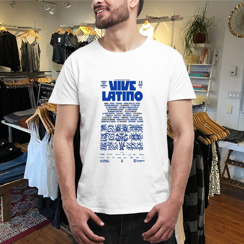 Official Vive Latino Espacio Expo Zaragoza September 4-5 2026 Shirts Unisex , , , Long Sleeve Tee