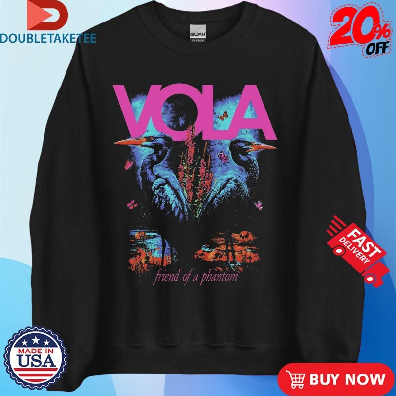 Official Vola Heron Friend Of A Phantom Shirts Unisex , , , Long Sleeve Tee