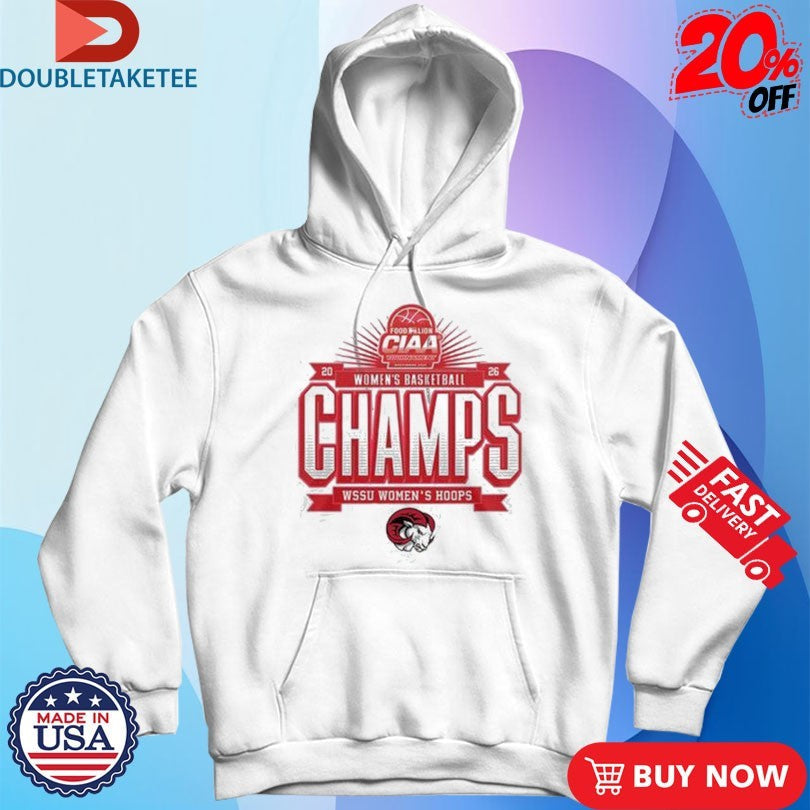 Official WSSU Women’s Hoops 2026 Basketball Champions Shirts Unisex , , , Long Sleeve Tee
