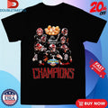 Official Washington State Cougars Are 2025 Famous Idaho Potato Bowl Champions Players Shirts