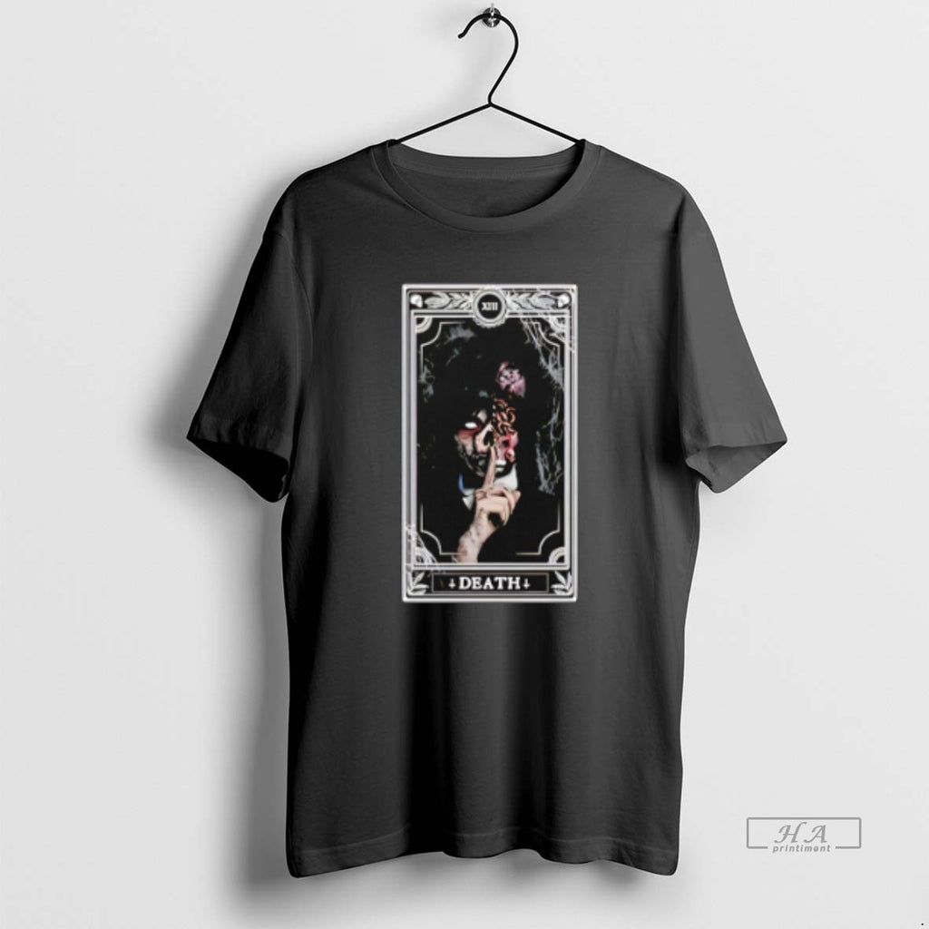 Official Wednesday Addams Death Tarot Card Xiii