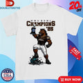Official Western Michigan Broncos Myrtle Beach Bowl Champions 2025 Mascot Trophy Shirts Unisex , , , Long Sleeve Tee